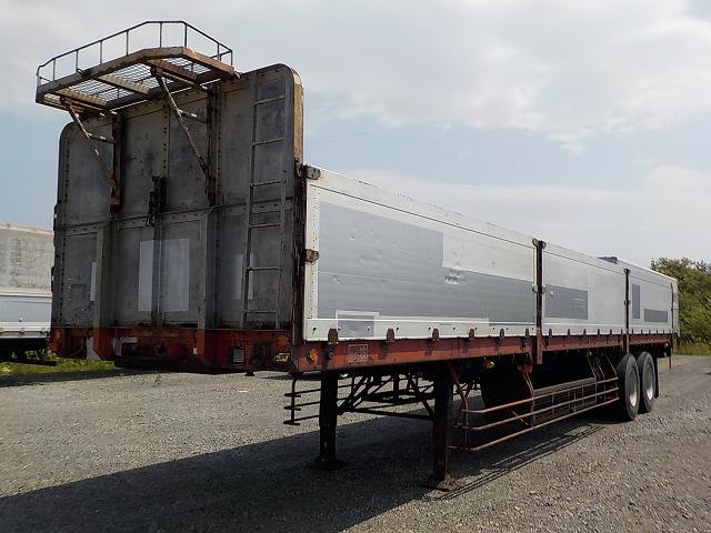 トレールモービル  アオリ付・フラット・ダンプトレーラー 平成03年式 P239G｜画像1