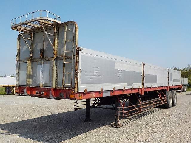 トレールモービル  アオリ付・フラット・ダンプトレーラー 平成03年式 P239G｜画像1