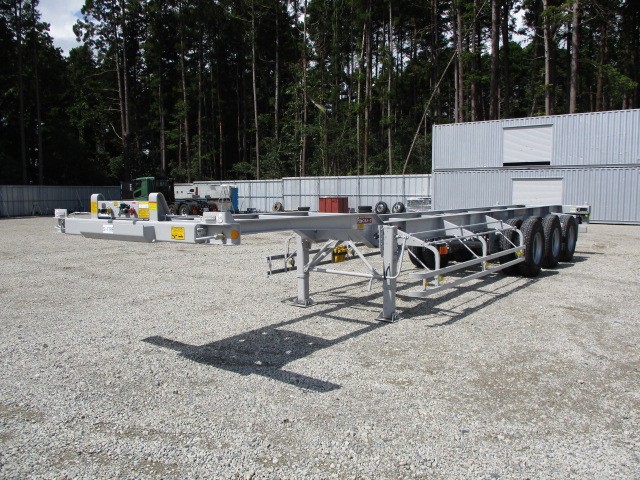 日本フルハーフ  コンテナシャーシー 令和02年式 KFKGF340W｜画像1