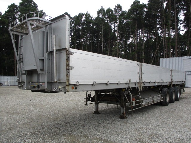 トレクス  アオリ付・フラット・ダンプトレーラー 平成27年式 PFB34112｜画像1