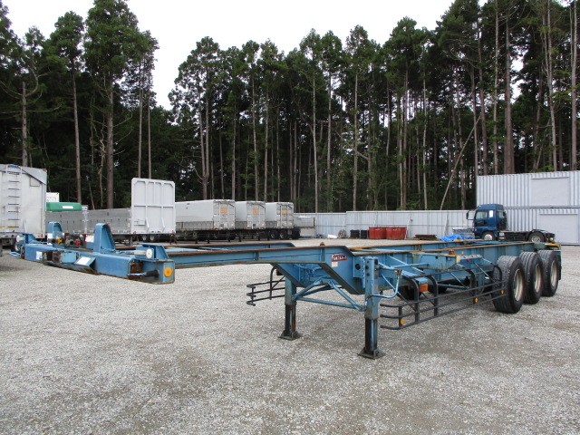 日本フルハーフ  コンテナシャーシー 平成19年式 KFKEH340｜画像1