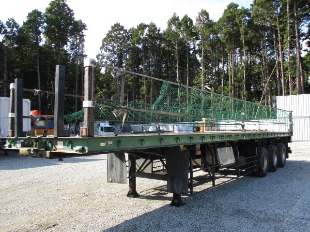 トレクス  アオリ付・フラット・ダンプトレーラー 平成19年式 PFV339BP｜画像1