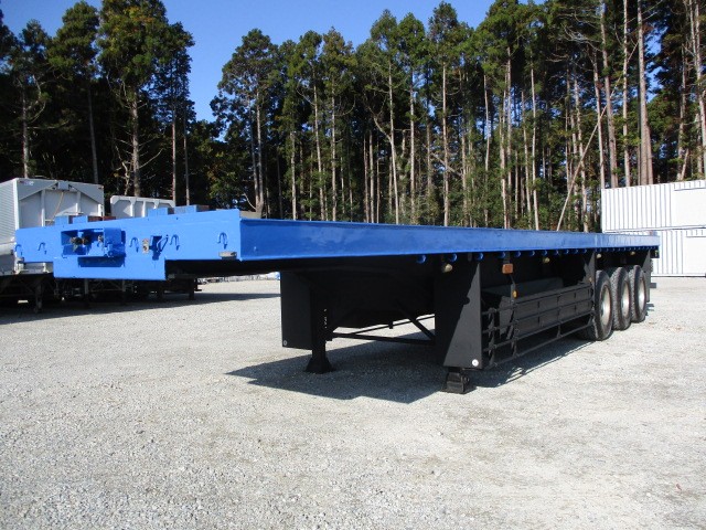 日本フルハーフ  アオリ付・フラット・ダンプトレーラー 平成21年式 DFPFX339Y｜画像1