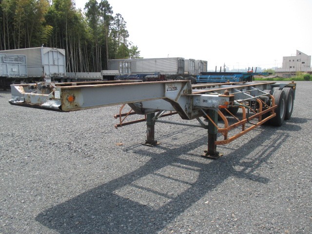 日本フルハーフ  コンテナシャーシー 昭和55年式 FKC220｜画像1