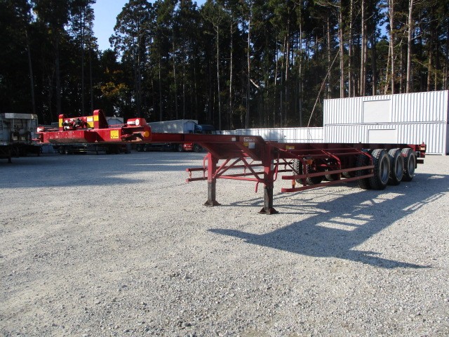 日本フルハーフ  コンテナシャーシー 平成29年式 KFKGG340W｜画像1