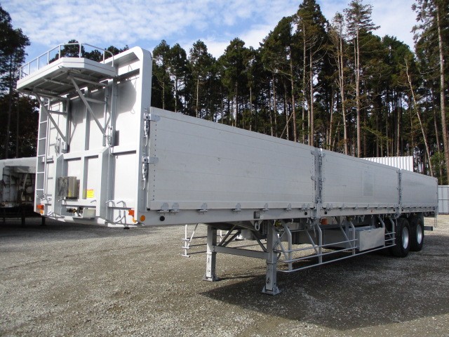 トレクス  アオリ付・フラット・ダンプトレーラー 平成16年式 PFB24102改｜画像1