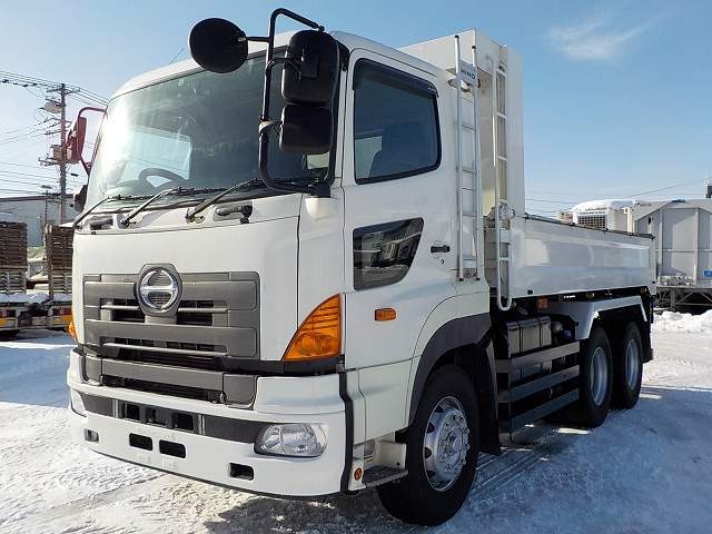 日野 プロフィア ダンプ・重機運搬車 平成25年式 QKG-FS1EKAA｜画像1