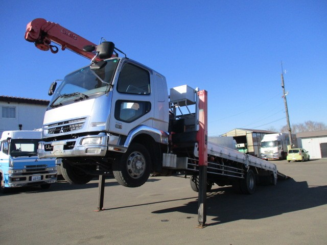 三菱ふそう ファイター 平ボディ・クレーン付 平成22年式 PDG-FK62FZ｜画像1