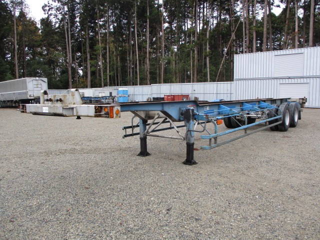 日本フルハーフ  コンテナシャーシー 平成06年式 FKD240A｜画像1