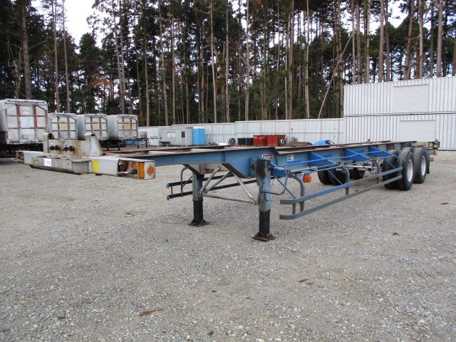 日本フルハーフ  コンテナシャーシー 平成06年式 FKD240A｜画像1