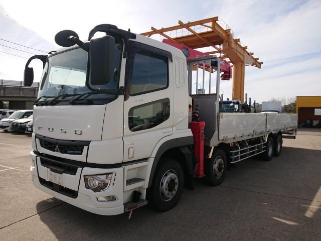 三菱ふそう スーパーグレート 平ボディ・クレーン付 平成29年式 ２PG-FS70HZ｜画像1