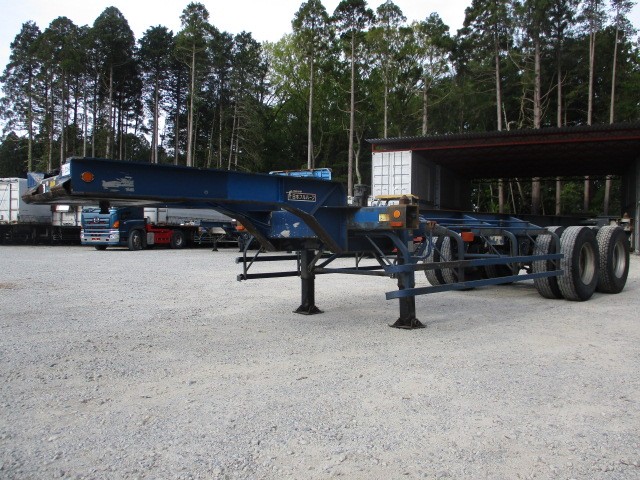 日本フルハーフ  コンテナシャーシー 平成07年式 FKC220A｜画像1