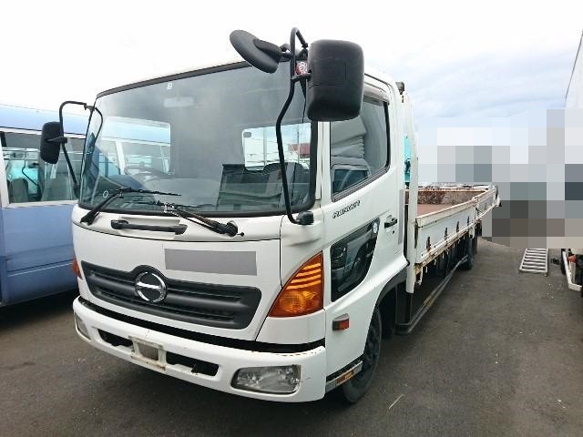 日野 レンジャー 平ボディ・クレーン付 平成14年式 KK-FC1JLEA｜画像1