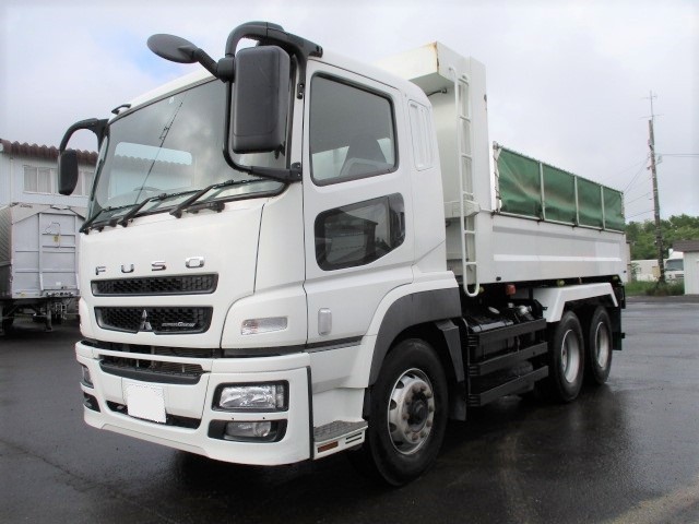 三菱ふそう スーパーグレート ダンプ・重機運搬車 平成26年式 QKG-FV50VX｜画像1