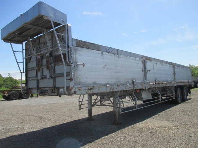 トレールモービル  アオリ付トレーラー・フラットトレーラー 平成06年式 PFB24101｜画像1