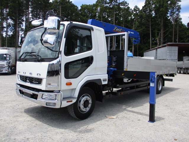 三菱ふそう ファイター 平ボディ・クレーン付 令和03年式 ２KG-FK62FZ｜画像1