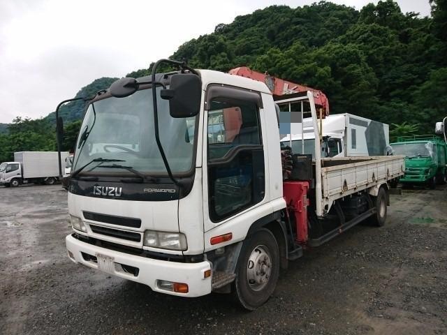 いすゞ フォワード 平ボディ・クレーン付 平成18年式 ADG-FRR90K3S｜画像1
