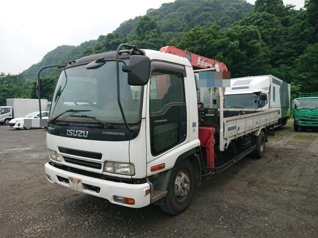 いすゞ フォワード 平ボディ・クレーン付 平成18年式 ADG-FRR90K3S｜画像1