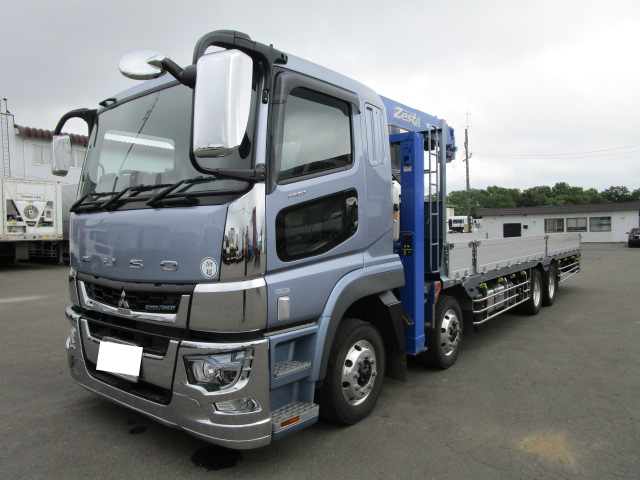 三菱ふそう スーパーグレート 平ボディ・クレーン付 令和02年式 2PG-FS70HZ｜画像1