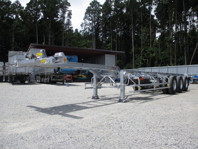 日本フルハーフ  コンテナシャーシー 令和03年式 KFKGG340W改｜画像1