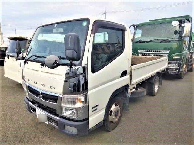 三菱ふそう キャンター 平ボディ・クレーン付 平成30年式 TPG-FBA20｜画像1