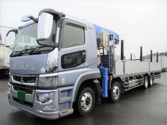 三菱ふそう スーパーグレート 平ボディ・クレーン付 令和02年式 ２PG-FS70HZ｜画像1