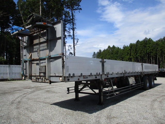東急  アオリ付・フラット・ダンプトレーラー 平成19年式 TF28H7B2｜画像1