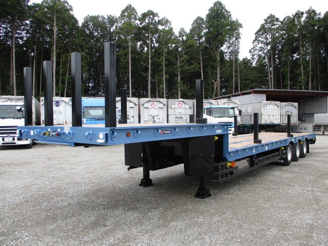 東邦  アオリ付・フラット・ダンプトレーラー 令和03年式 TE36H3P3S｜画像1