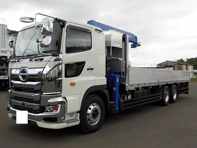 日野 プロフィア 平ボディ・クレーン付 令和03年式 2PG-FS1AHG｜画像1