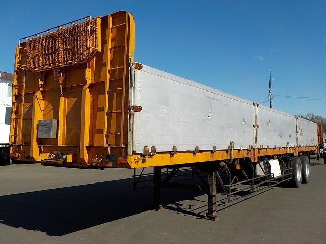 国内・その他 国産車その他 アオリ付・フラット・ダンプトレーラー 平成14年式 NTPFB24102改｜画像1