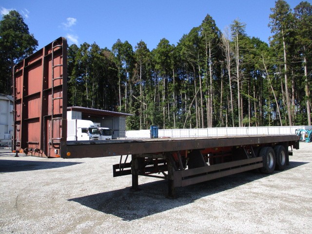 東急  アオリ付・フラット・ダンプトレーラー 平成04年式 TF1591｜画像1