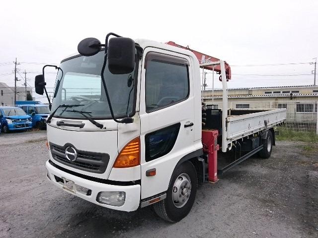 日野 レンジャー 平ボディ・クレーン付 平成14年式 KK-FC1JKEA｜画像1