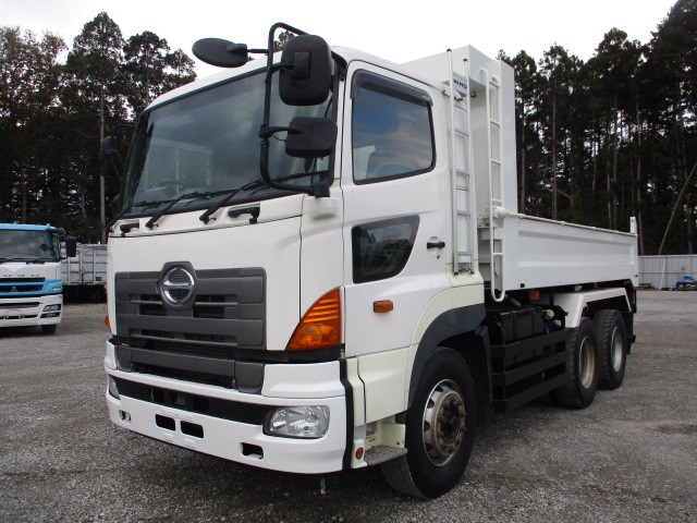 日野 プロフィア ダンプ・重機運搬車 平成25年式 QKG-FS1EKAA｜画像1