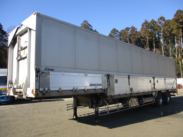 日本フルハーフ  バントレーラー・ウィングトレーラー 平成12年式 DFWDG241B改｜画像1