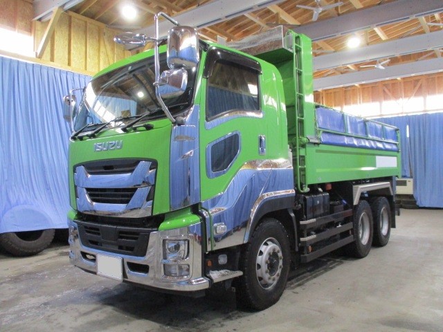 いすゞ ギガ ダンプ・重機運搬車 令和02年式 ２PG-CXZ77CT｜画像1