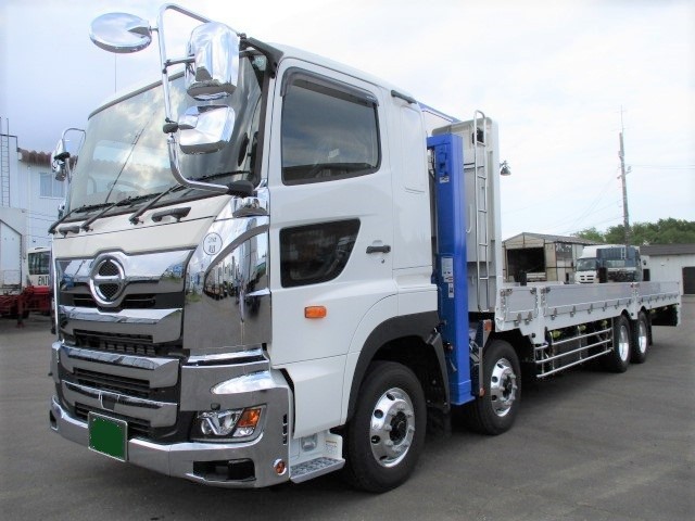 日野 プロフィア 平ボディ・クレーン付 令和03年式 2PG-FWAHG｜画像1