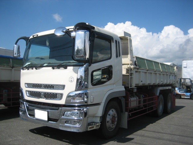 三菱ふそう スーパーグレート ダンプ・重機運搬車 平成20年式 BDG-FV50JY｜画像1