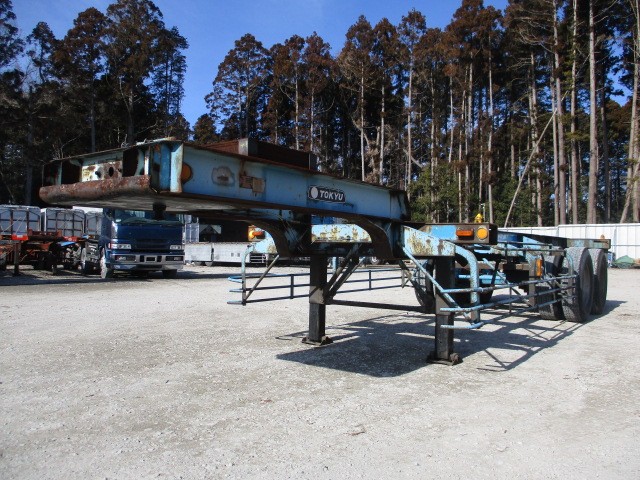 東急  コンテナシャーシー 昭和56年式 TC204｜画像1