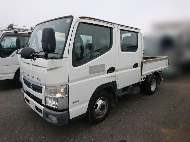 三菱ふそう キャンター 平ボディ・クレーン付 平成28年式 TPG-FBA00｜画像1