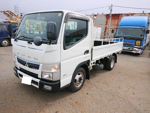 三菱ふそう キャンター 平ボディ・クレーン付 平成28年式 TPG-FBA00｜画像1