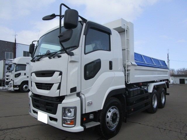 いすゞ ギガ ダンプ・重機運搬車 令和03年式 2PG-CXZ77CT｜画像1