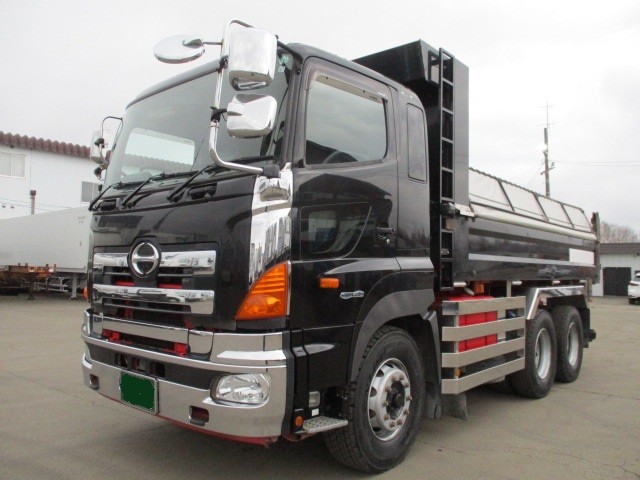 日野 プロフィア ダンプ・重機運搬車 平成26年式 QKG-FS1EKAA｜画像1