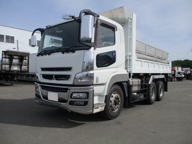三菱ふそう スーパーグレート ダンプ 平成27年式 QKG-FV50VX｜画像1
