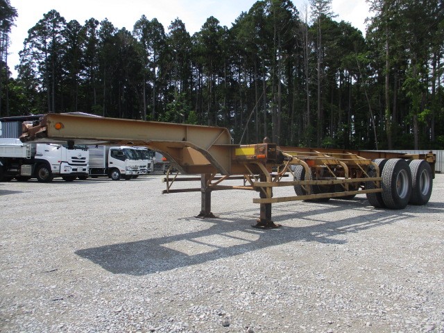 日本フルハーフ  コンテナシャーシー 平成01年式 FKC220｜画像1