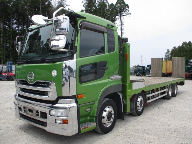 日産UD クオン ダンプ・重機運搬車 平成23年式 LKG-CG5ZL｜画像1