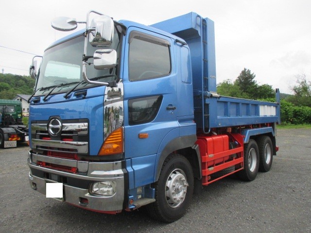 日野 プロフィア ダンプ・重機運搬車 平成27年式 QKG-FS1EKDA｜画像1