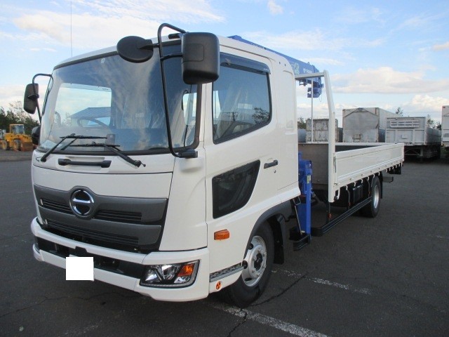 日野 レンジャー 平ボディ・クレーン付 平成30年式 2KG-FD2ABA｜画像1