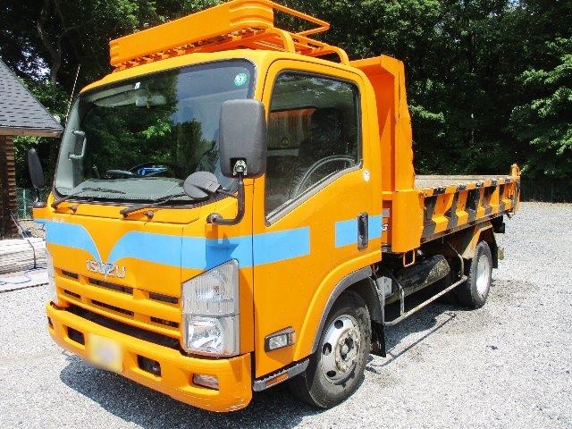 いすゞ エルフ ダンプ・重機運搬車 平成25年式 SKG-NPR8YN｜画像1