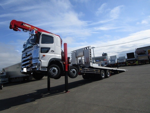 日野 プロフィア 平ボディ・クレーン付 令和03年式 2KG-FW1EHG｜画像1