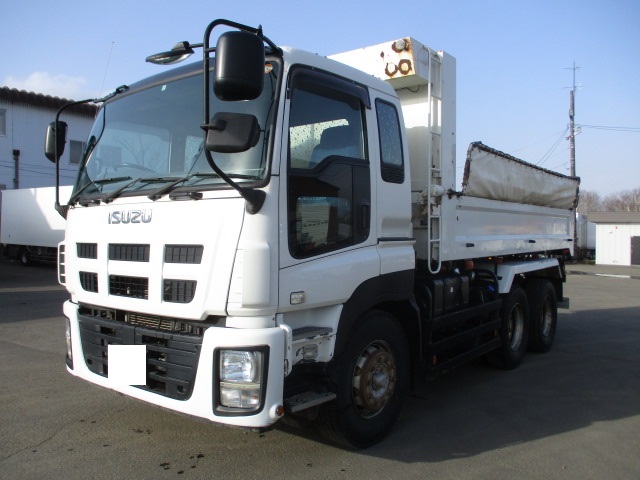 いすゞ ギガ ダンプ 平成26年式 QKG-CXZ77AT｜画像1